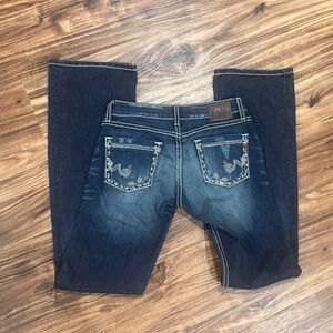 BKE Dark Indigo Boot Cut Jeans